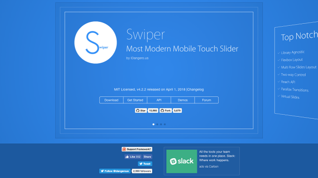 スワイプが超スムーズ！スライダー系JavaScript「Swiper」を使ってみた